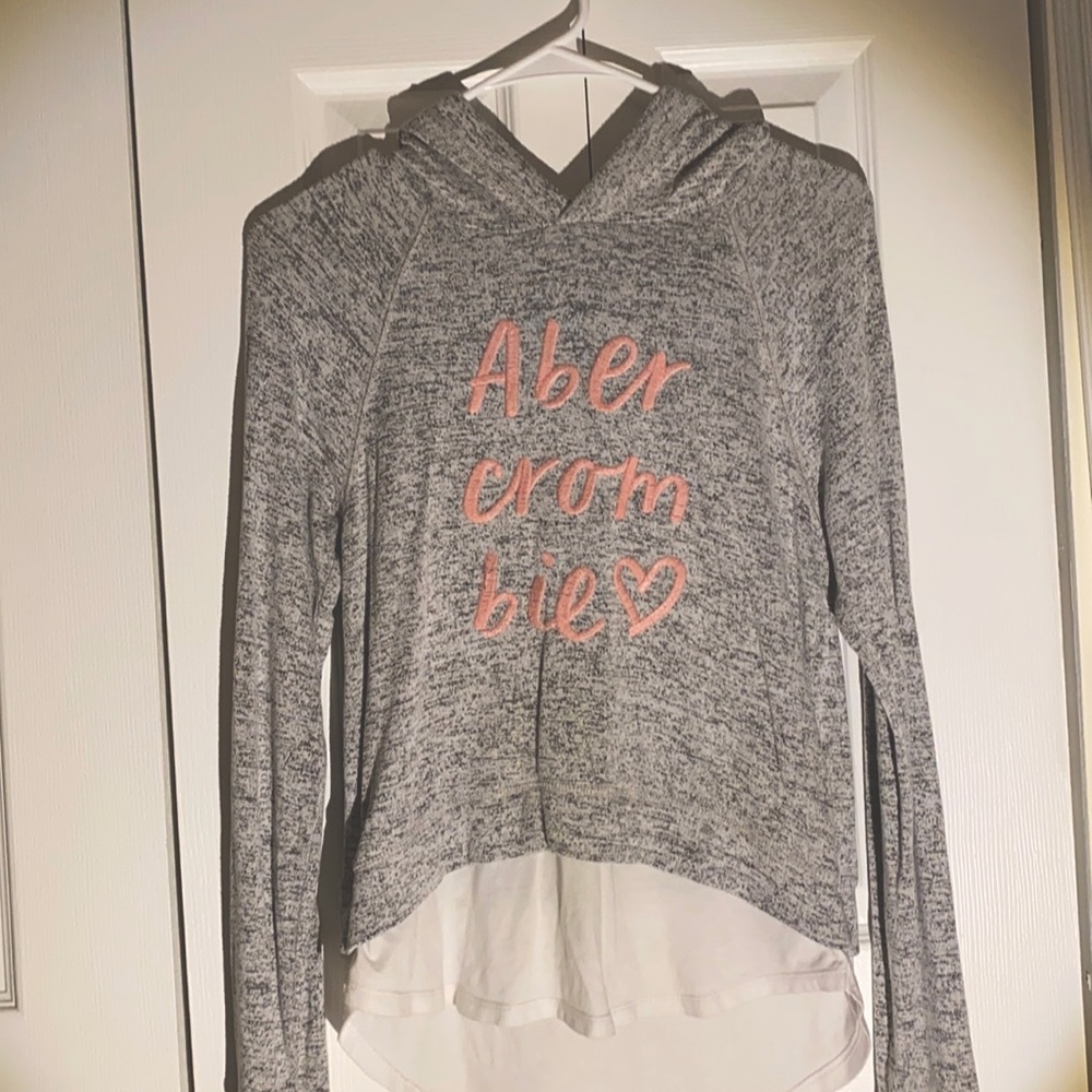 Abercombie Hoodie (Pink,White, & Grey)